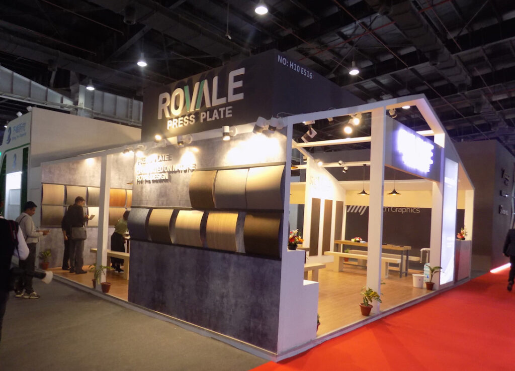 INDIA WOOD, BANGALORE Custom Exhibition Booth, Exhibition Stand Contractor