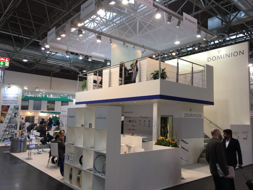 WIRE AND TUBE, DUSSELDORF, Germany Custom Exhibition Booth, Exhibition Stand Contractor, Exhibition Booth Designer