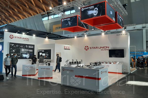 Star Union Exhibition Stand in Eurobike 2021 Germany Custom Exhibition Booth, Exhibition Stand Contractor, Exhibition Booth Designer