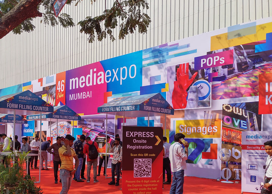 to Media Expo New Delhi Exhibition Stall Designer Media Expo