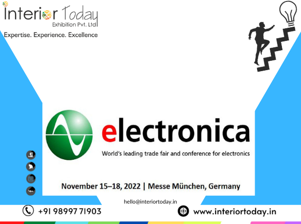 A stand builder/contractor will be in charge of the exhibition stand construction at Electronica 2022 from November 15-18, 2022 at the Trade Fair Center Messe München | Interior Today |