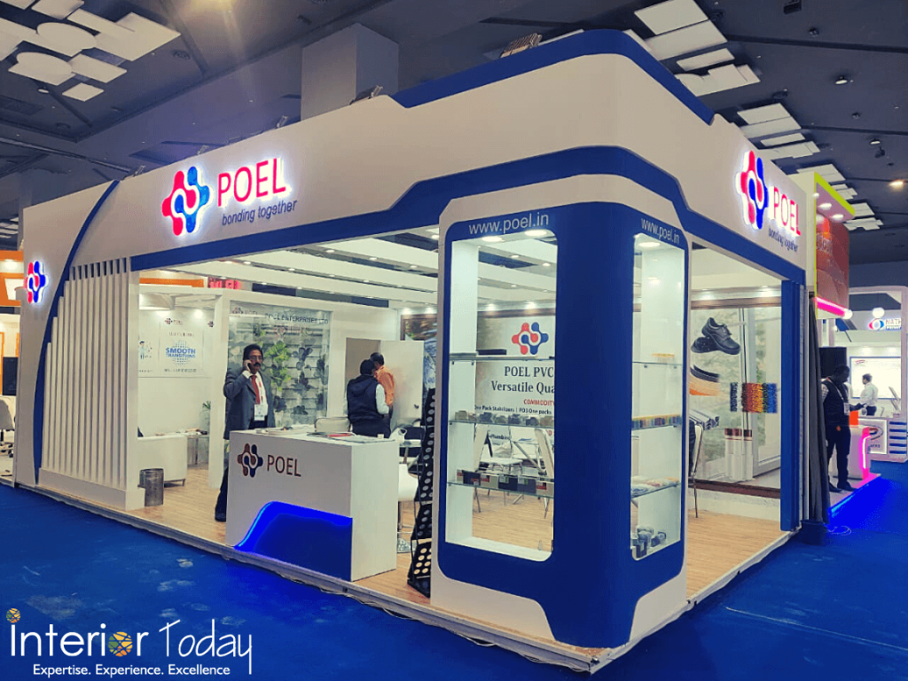 EXHIBITION STAND DESIGN AND BUILD FOR POEL AT PLASTINDIA EXPO 2023
