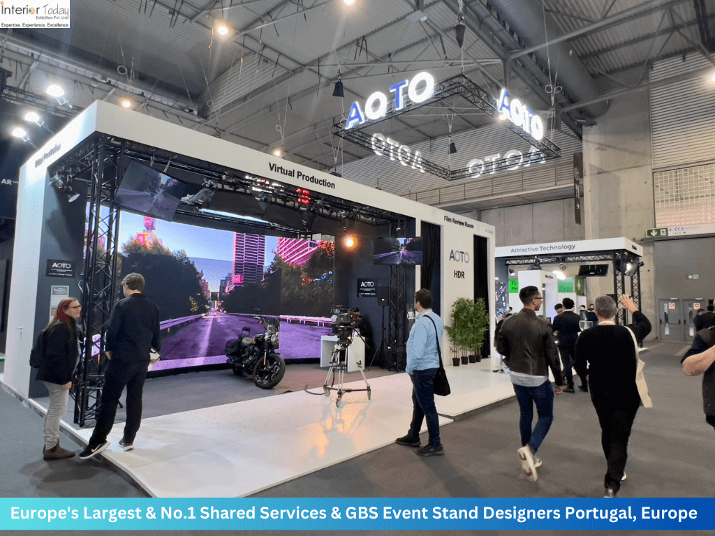 Europe's Largest & No.1 Shared Services & GBS Event Stand Designers Portugal, Europe || Interior Today