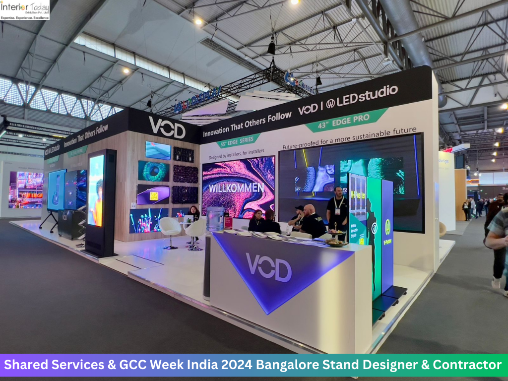 Shared Services & GCC Week India 2024 Bangalore Stand Designers & Contractor || Interior Today Exhibition