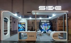 Trade show display stand by Interior Today in Italy