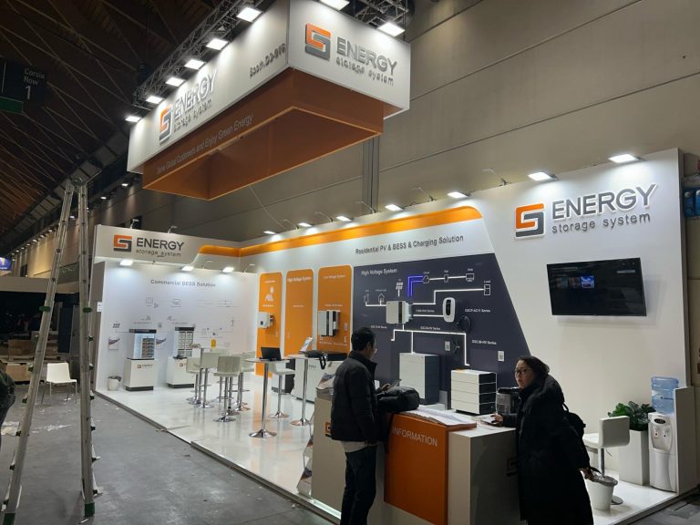 Exhibition booth setup by Interior Today in Italy