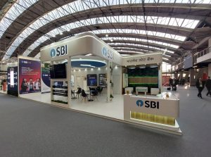 SBI Booth with lighting setup by Interior Today in Netherlands
