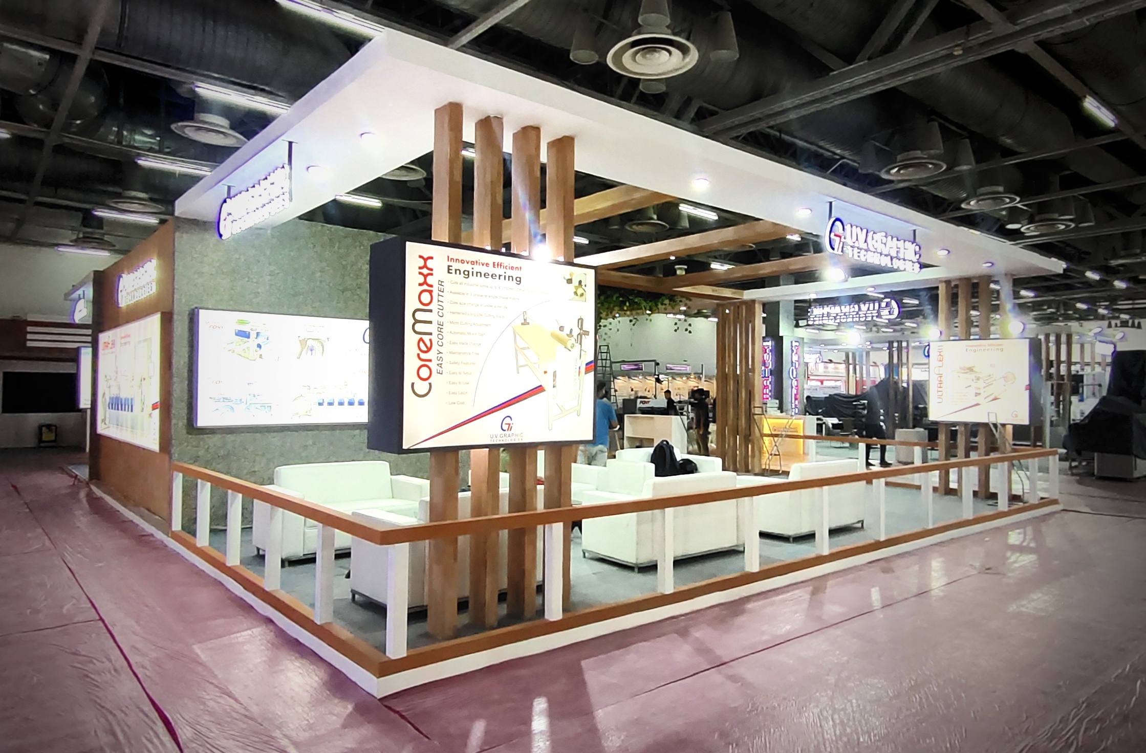 This is the Image of Labelexpo India that designed and built by Interior Today.