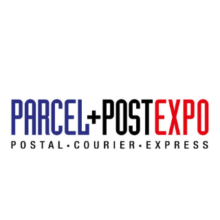 This is the image of the Parcel Post Expo 2024 logo of and Interiors Today designs and manufactures high quality exhibition stands for the event.