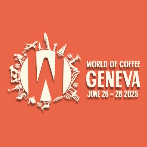 This is the Image of World of Coffee Geneva logo, created by the best exhibition stand builder company in Switzerland