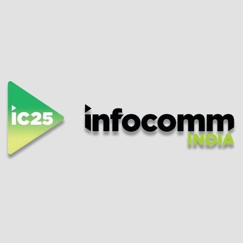 This is the Image of Infocomm India 2025 logo
