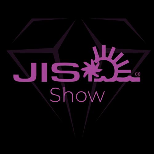 This is the logo of JIS Show 2025, the world renowned trade show event for the jewellery sector.