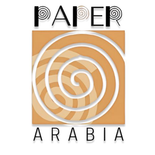 This is the Image of Paper Arabia 2025 logo