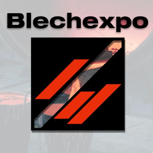 This is the Image that repersent the Logo of BlechExpo 2025, and Interior Today is the best exhibition stand builder company in Stuttgart for this event.