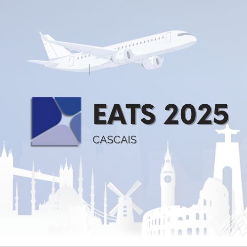 This is the Image that represents the EATS 2025 Logo, and this is the most important event for the aviation training industry.
