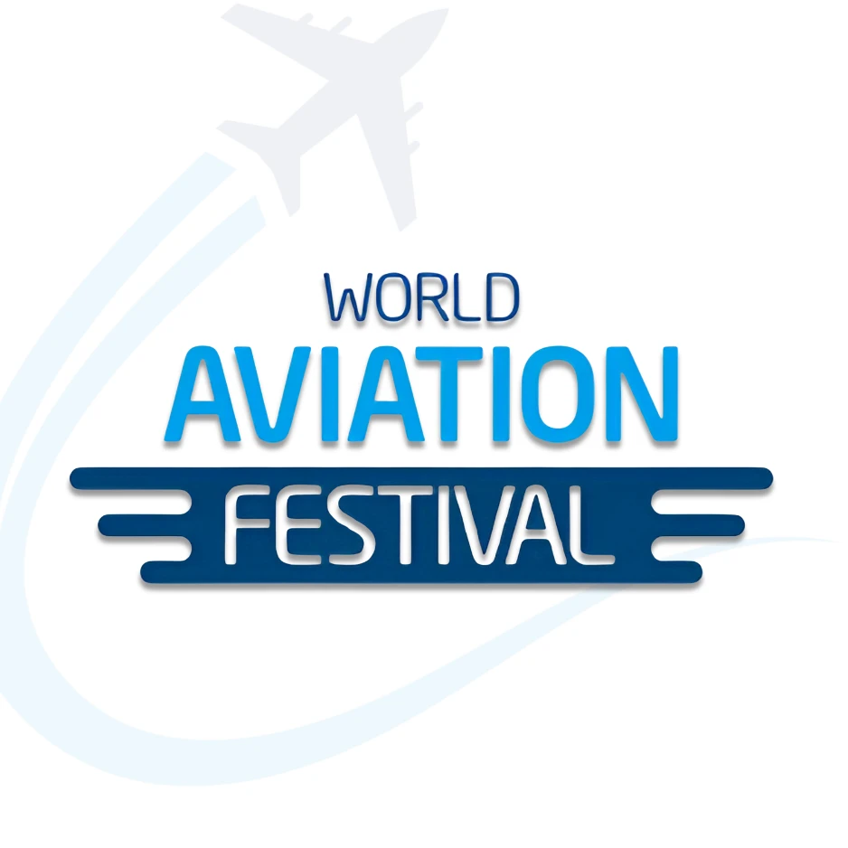 This is the Image that repersent the World Aviation Festival Logo