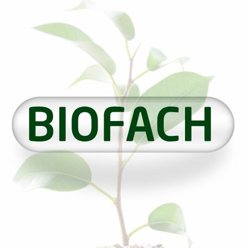This image represents the official logo of BIOFACH 2026, and the best exhibition stand designer, builder, contractor and fabricator company in Nuremberg, Germany for this event.