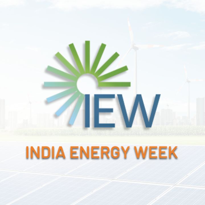 This image represents the official logo of India Energy Week 2026, and the best exhibition stand designer, builder, contractor and fabricator company for this event.
