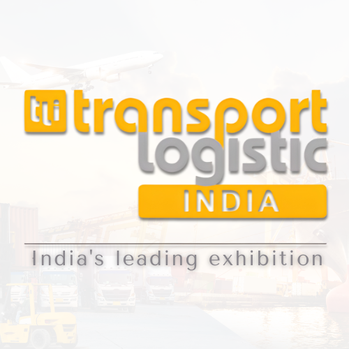 This image represents the official logo of Transport Logistic India, and the best exhibition stand designer, builder, contractor and fabricator company in Mumbai, India for this event.