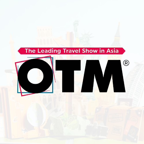This image represents the official logo of OTM, and the best exhibition stand designer, builder, contractor, and fabricator company in Mumbai, India, for this event.