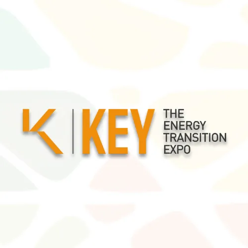 Official logo of the Key Energy Expo, and the best exhibition stand builder in Rimini, Italy, for this event.