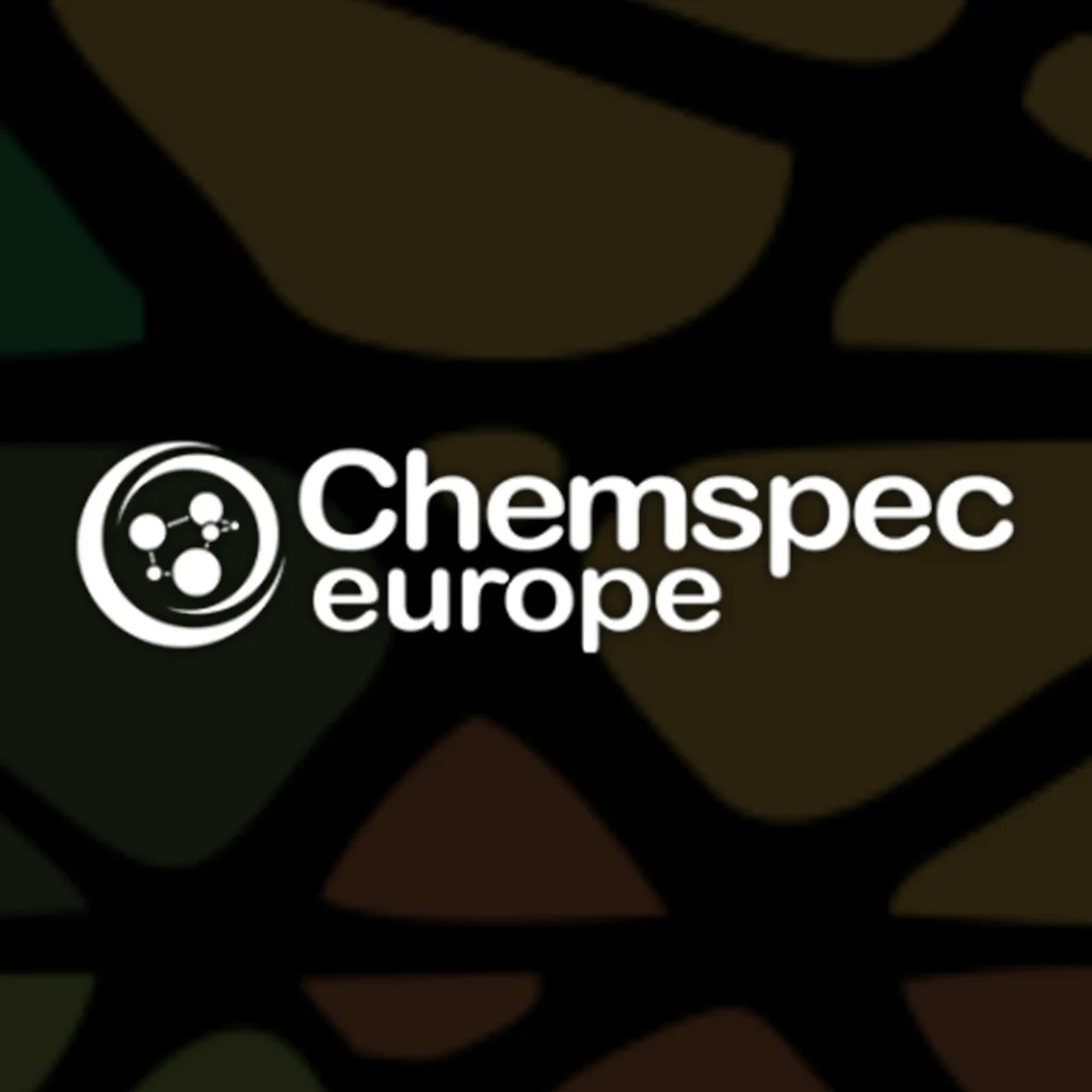 This Image represents the official logo of Chemspec Europe 2026, and the Professional exhibition stand builder in Cologne for this event.