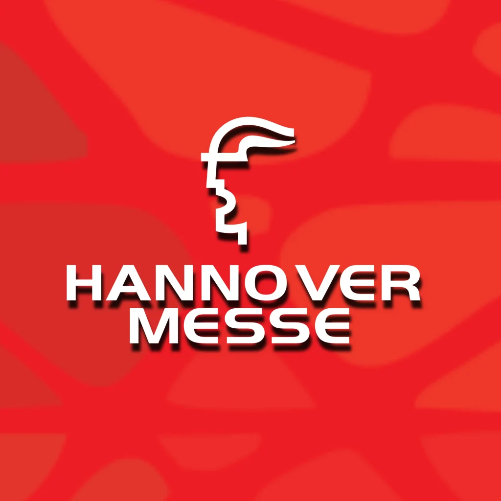 Hannover Messe logo – exhibition stand design and build services by Interior Today