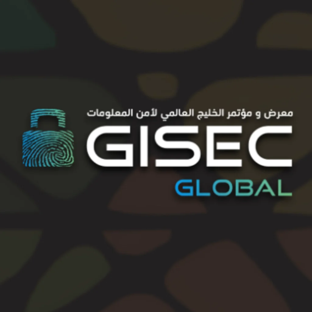 GISEC Global 2026 cybersecurity exhibition event in Dubai logo.