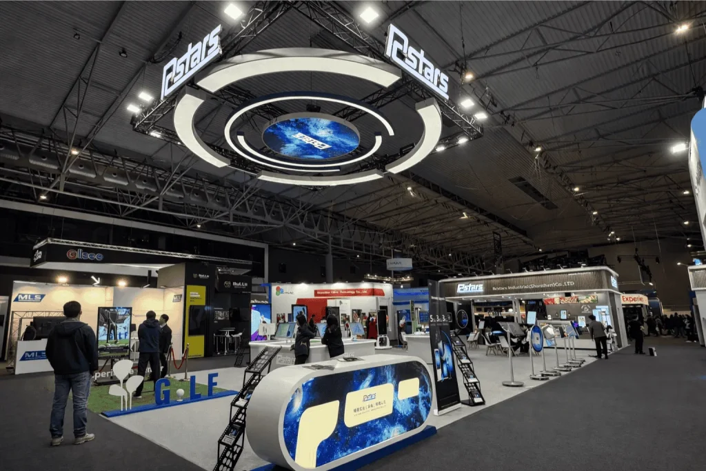 Custom Booth Design with Premium Hanging Elements by Interior Today at ICE 2026, Barcelona, ​​Spain