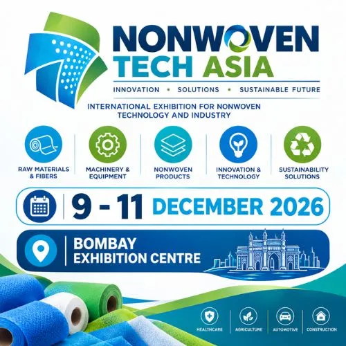 Nonwoven Tech Asia 2026 Mumbai, India Exhibition Stand Builder